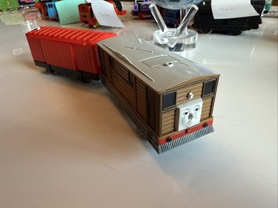 2012 TALKING TOBY Trackmaster Thomas & Friends Working Motorized Train Mattel B1
