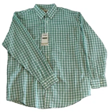 Wrangler Riata Long Sleeve Green Stripe  , NWT- XL