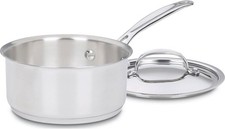 Chef's Classic 1qt Stainless Steel Saucepan with Lid 719-14 Set