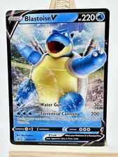 Blastoise V SWSH101 NM Full Art Promo Rare Pokemon Card on eBay