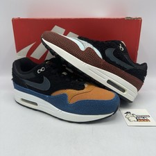 Nike Air Max 1 Swipa DeAaron Fox Black Orange Blue CJ9746 001 Size 8
