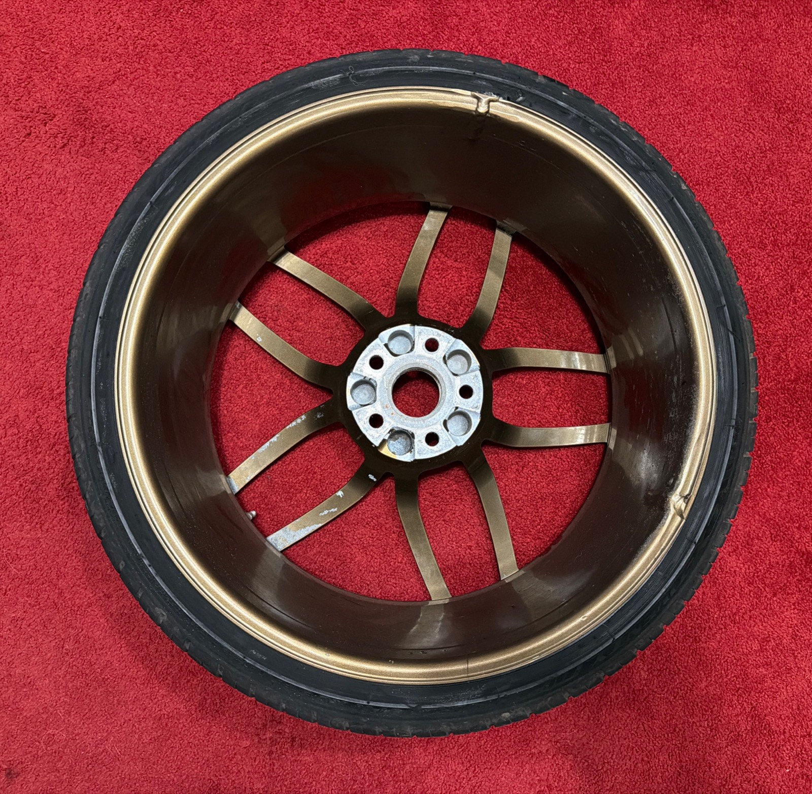 Qty 1 LAMBORGHINI HURACAN 20” FRONT MIMAS WHEEL RIM Damage Repair Welds