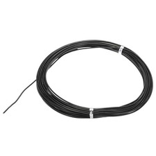 40 Gauge Aluminum Craft Wire, 33 Feet Bendable Wire Metal Armature Wire, Black