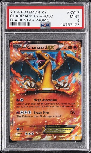 Charizard-EX graded PSA 9 for sale on eBay