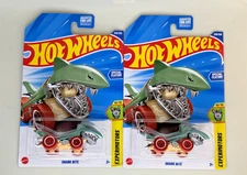 2025 Hot Wheels Mainline Treasure Hunt Shark Bite M Case Experimotors Lot of 2