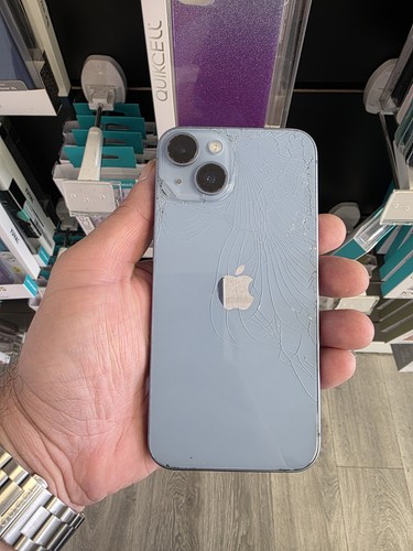 Apple iPhone 14 - 128 GB - Blue (Unlocked) - Bat 86% - Works - Read Description - Zdjęcie 4 z 8