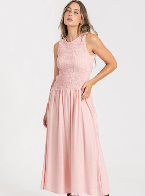 Universal Thread Women's Sleeveless Smocked Dress, S, NEW