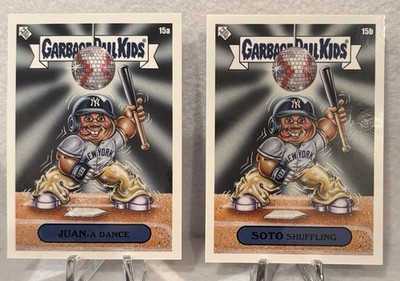 2023 GPK MLB SERIES 3 JUAN SOTO 15a/15b JUAN-A DANCE/SOTO SHUFFLING - FREE SHIP