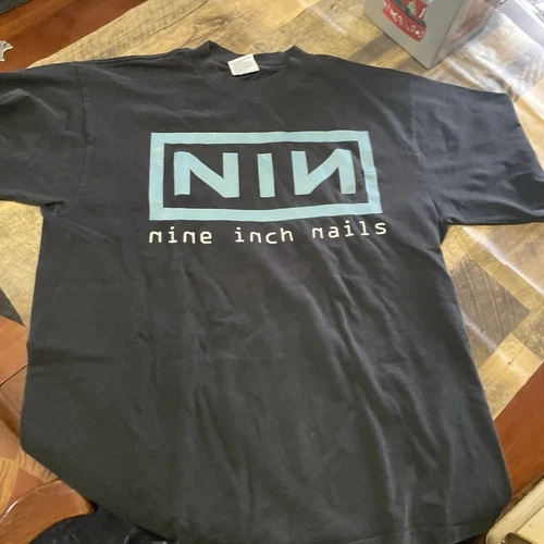 Nine Inch Nails T-Shirt XL Nothing 96/97 All Sport T Vintage vintage concert t-shirt, vintage, size XL, single stitch, B+ condition