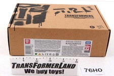 Black Roritchi Sealed MISB Deluxe Generations Selects Earthrise Transformers