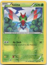 Yanma 3/119 Reverse Holo Phantom Forces Pokemon Card NM