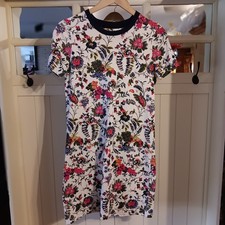 Tory Burch Floral Short Sleeve Dress, Women's Size XS
