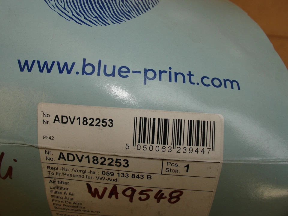 Filtro de aire ADV182253 para Audi A6 2004-2011 Foto 2 de 2