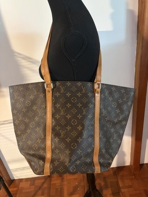 Louis Vuitton MonogramShopping Sac Tote Bag Authentic Used