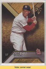 2016 Topps Triple Threads Amber 119/150 Stan Musial #80 HOF READ 7v7