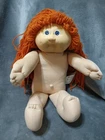 1980s Cabbage Patch Kid Doll Red Hair Blue Eyes Paci Mouth PMI Dimples **TLC