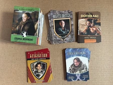 Game of Thrones The Great Houses Base Set Plus 4 Insert Sets 99 Cards Total