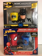 Batman Super Smile Set, Spider-Man Amazing Smile - figural bust, rinse cup