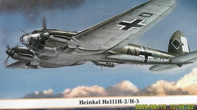 Hasegawa 00773 Heinkel He 111 H-2/H-3  1/72