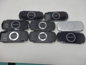 Lot of 8 Playstation PSP Handheld Consoles 5 3000 Model 3 1000 Parts or Repair
