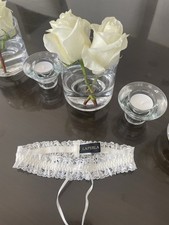 La Perla Ivory Lace Wedding Garter