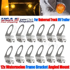 12x Watermelon Light Frame Bracket Angled Mount Billet Clamp -NOT Included Light