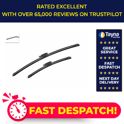 2x Wiper Blades (Pair) Flat Aero type A118S 3397007118 Bosch Aerotwin 600/400mm