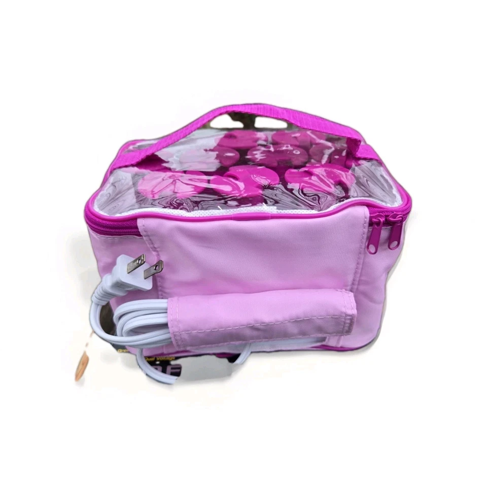 Conair Infiniti Pro кудри и волны старая школа 1» силиконовый Hot ролики розовый путешествий - Изображение 4 из 4