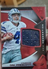 2016 Panini Certified - New Generation Jerseys Mirror Dak Prescott #29 Red /299 