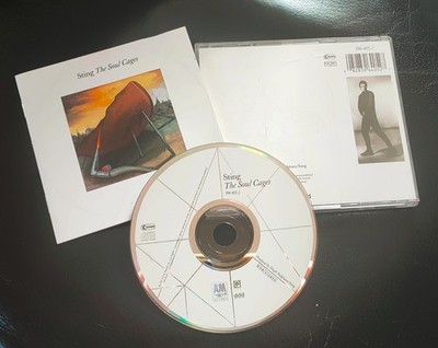 Album CD disc - Sting - The Soul Cages -  1991