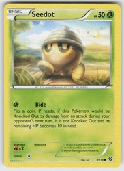 Seedot 9/114 Common - XY Steam Siege