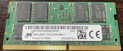 Micron MTA16ATF2G64HZ-2G6E1  DDR4 DRAM chip