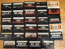 29 LOT OF PRE-RECORDED AUDIO Cassette BASF
