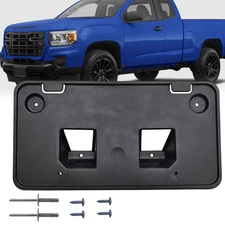 For GMC Canyon 2021 2022 Front License Plate Frame Tag Holder Mount Bracket