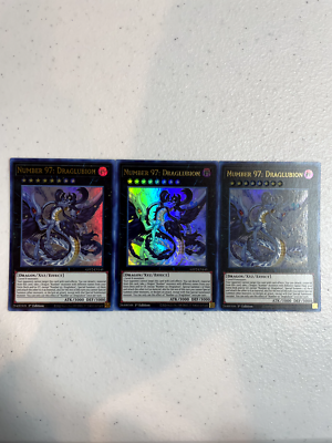 Yu-Gi-Oh! Karte „Nummer 97: Draglubion“ – GFP2-EN145 Ultra Rare, 1. Ausgabe