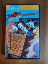 DUCKTALES PAPERRREMOTO - VHS WALT DISNEY HOME VIDEO *RARISSIMA*