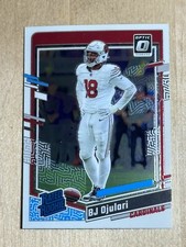 2023 Arizona Cardinals BJ Ojulari Panini Donruss Optic RATED ROOKIE RC #201
