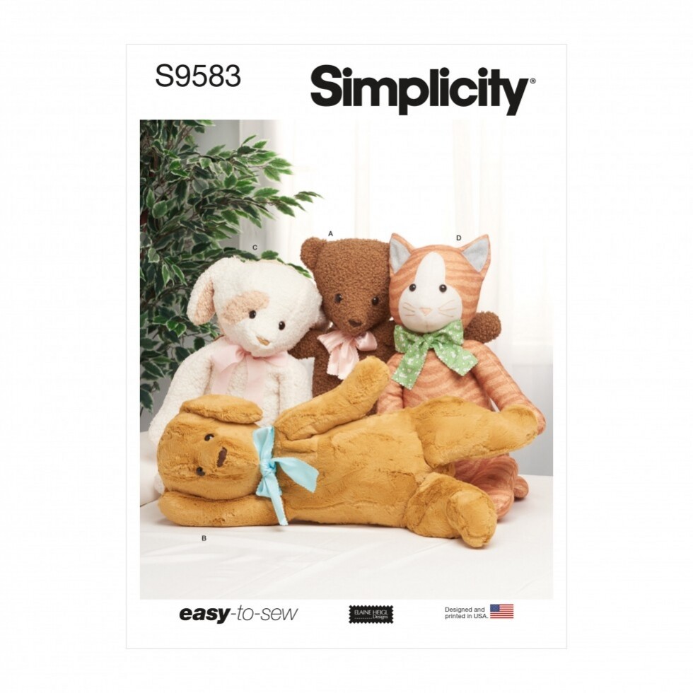 Simplicity Sewing Pattern 9583  OS (One Size Only)