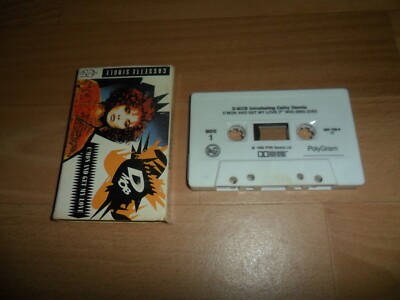 D MOB + CATHY DENNIS - C'MON AND GET MY LOVE (RARE 2 MIX USA CASSETTE SINGLE)
