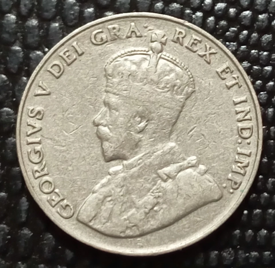 CANADA 5 CENTS 1935 GEORGE V - Nickel - Photo 1/2