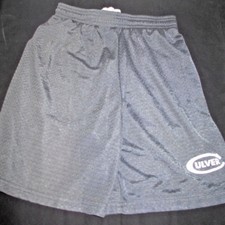 Lot of 8 Dark Gray Culver / Culver Academy Mesh Youth Small Shorts by Badger EUC