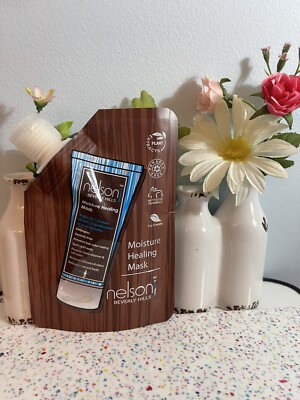 NELSON J BEVERLY HILLS ARGAN OIL MOISTURE HEALING MASK 3.4/10ml.