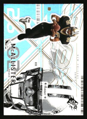 2002 SPx #75 Deuce McAllister