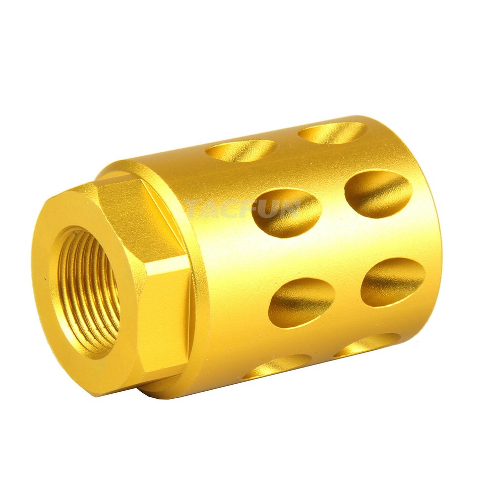 Muzzle Brake 1/2x28 TPI Compensator For 9mm Glock | eBay