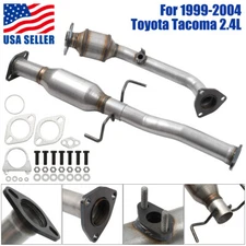 1 Set Front & Rear Catalytic Converter Fits 1999-2004 Toyota Tacoma 2.4L 52377