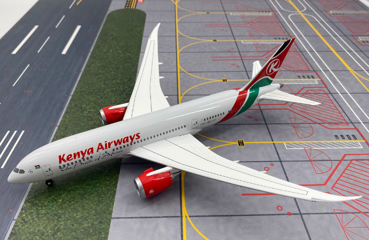 29CM 1:200 Hogan KENYA AIRWAYS Boeing 787-8 Passenger Airplane ABS