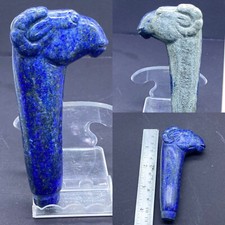 Amuleto della dea Taweret made of Lapis Lazuli, Handmade Egyptian antiques
