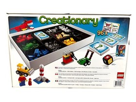 Lego Creationary Family Board Game 3844 Creative Play Pictionary 100% Complete