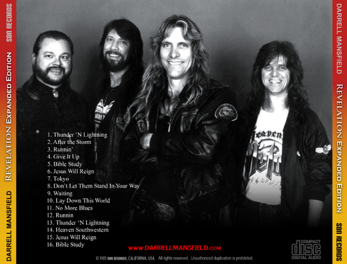 Darrell Mansfield "Revelation Expanded Edition" NEW CD Shrinkwrapped Jewel Case - Picture 2 of 2