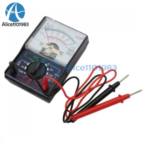 Voltmeter Amperemeter Ohmmeter Analog Multimeter Tester Meter Volt AC DC 1000V/500mA - Bild 2 von 11